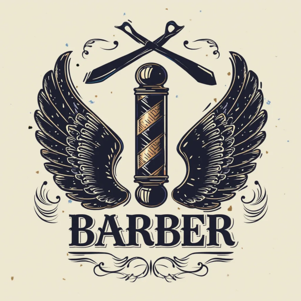 Logo Barbershop Profesional